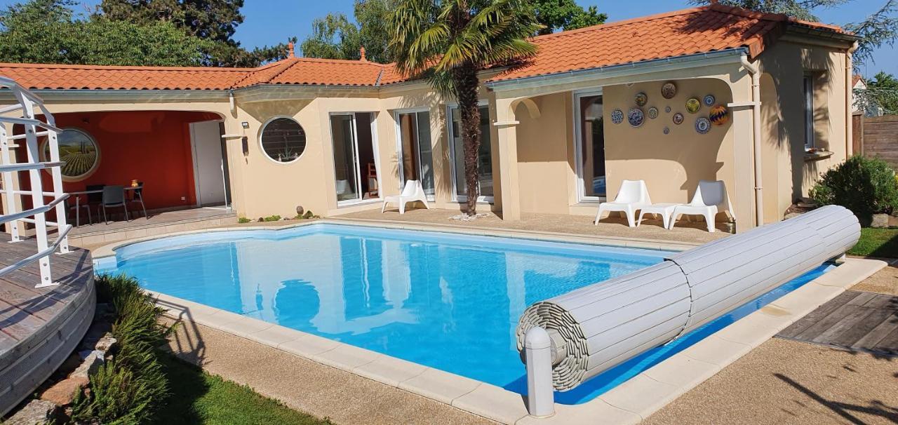 Gite Calme #2 Ou 3 Pers #Piscine #Cholet #Wifi Haut Debit #Travailleurs Thales Lacroix Et Autres Entreprises #Petits Dejeuners Et Repas Possibles Sur Demande Le May-sur-Evre Dış mekan fotoğraf