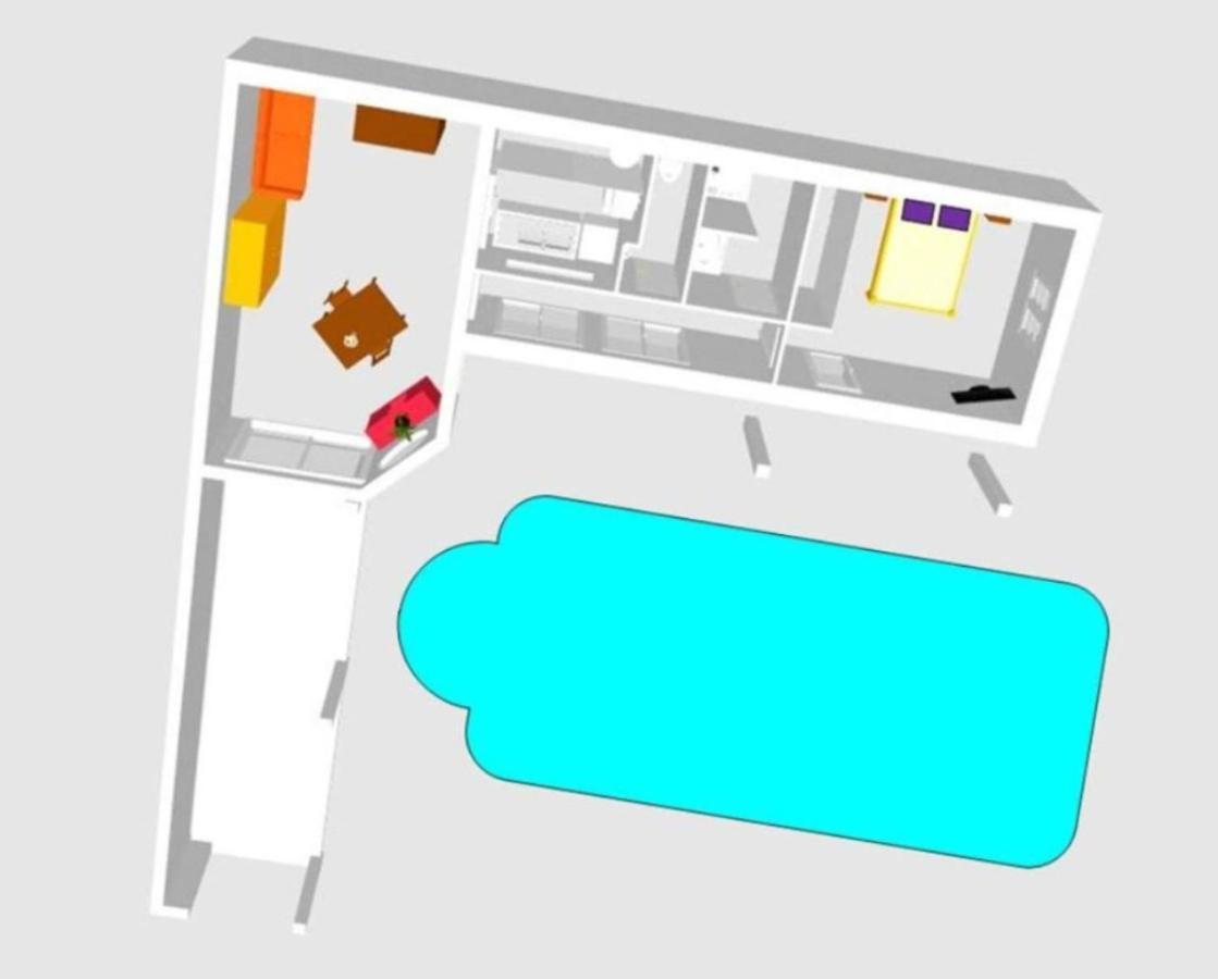 Gite Calme #2 Ou 3 Pers #Piscine #Cholet #Wifi Haut Debit #Travailleurs Thales Lacroix Et Autres Entreprises #Petits Dejeuners Et Repas Possibles Sur Demande Le May-sur-Evre Dış mekan fotoğraf